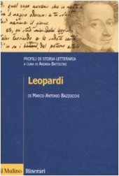 book Leopardi. Profili di storia letteraria