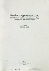 book Il codice parigino latino 7880.1 : Iliade di Omero