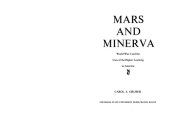 book Mars and Minerva: World War I and the Uses of the Higher Learning in America