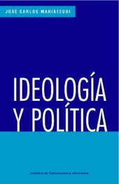 book Ideología y política