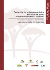 book Reducción de emisiones de todos los Usos del Suelo. Reporte del Proyecto REALU Perú Fase 1