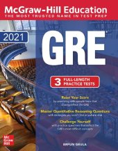 book McGraw-Hill Education GRE 2021