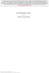 book Southeast Asia and New Zealand : a History of Regional and Bilateral Relations.