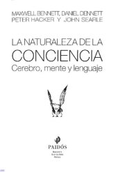 book La naturaleza de la conciencia: Cerebro, mente y lenguaje