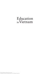 book Education in Vietnam : [based on Vietnam Update Conference held at the Australian National University in 2007]