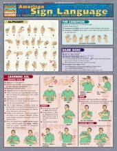 book American Sign Language - BarCharts QuickStudy Guides