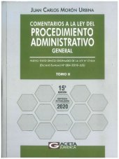 book COMENTARIOS A LA LEY DE PROCEDIMIENTO ADMINISTRATIVO GENERAL TOMO II