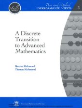 book A Discrete Transition to Advanced Mathematics