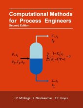 book Computational Methods for Process Engineers