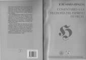 book Comentario a La Filosofia Del Espiritu de Hegel