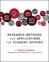 book Research methods and applications for student affairs