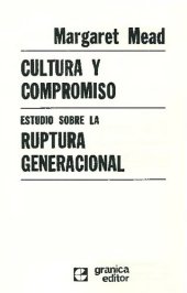 book Cultura Y Compromiso