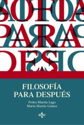 book Filosofía para después