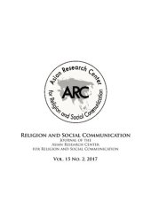 book Religion and Social Communication