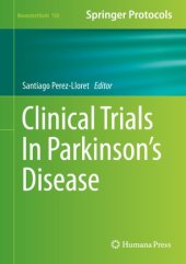 book Clinical Trials In Parkinson's Disease