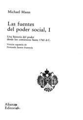 book Las Fuentes Del Poder Social I