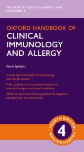 book Oxford Handbook of Clinical Immunology and Allergy