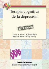 book Terapia cognitiva de la depresión (19a. ed.)