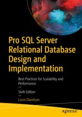 book Pro SQL Server Relational Database Design and Implementation: Best Practices for Scalability and Performance