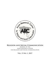 book Religion and Social Communication