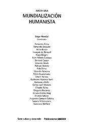 book Hacia Una Mundializacion Humanista