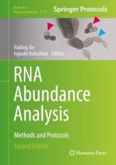 book RNA Abundance Analysis : Methods and Protocols