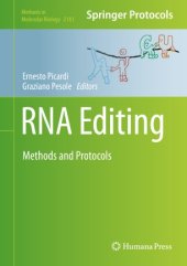 book RNA Editing: Methods and Protocols