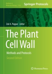 book The Plant Cell Wall: Methods and Protocols