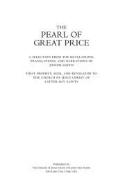 book The Pearl of Great Price