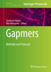 book Gapmers: Methods and Protocols