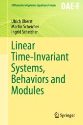 book Linear Time-Invariant Systems, Behaviors and Modules