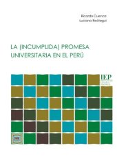 book La (incumplida) promesa universitaria en el Perú