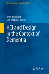 book HCI and Design in the Context of Dementia