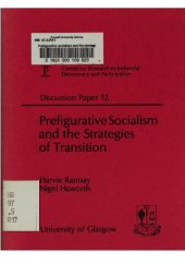 book Prefigurative socialism and the strategies of transition.