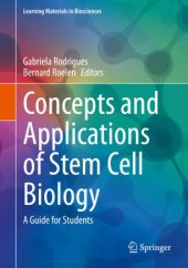 book Concepts and Applications of Stem Cell Biology: A Guide for Students