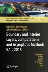 book Boundary and Interior Layers, Computational and Asymptotic Methods BAIL 2018