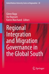 book Regional Integration and Migration Governance in the Global South