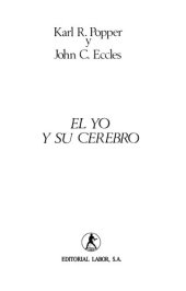 book El Yo y su Cerebro - Popper y Eccles