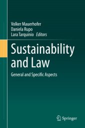 book Sustainability and Law: General and Specific Aspects