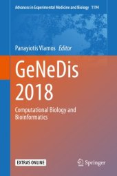 book GeNeDis 2018: Computational Biology and Bioinformatics