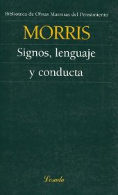 book Signos, lenguaje y conducta