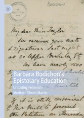 book Barbara Bodichon’s Epistolary Education: Unfolding Feminism