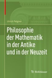 book Philosophie der Mathematik in der Antike und in der Neuzeit