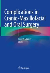 book Complications in Cranio-Maxillofacial and Oral Surgery