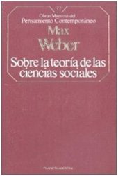 book Sobre la teoría de las ciencias sociales