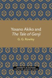 book Yosano Akiko and The Tale of Genji