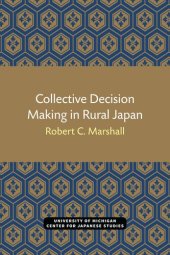 book Collective Decision Making in Rural Japan