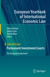 book Permanent Investment Courts: The European Experiment