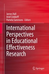 book International Perspectives in Educational Effectiveness Research