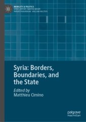 book Syria: Borders, Boundaries, and the State